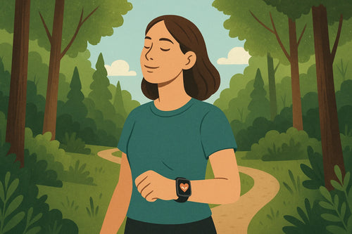 Cómo la naturaleza calma tu mente y cómo los relojes inteligentes pueden ayudarte a sentirlo