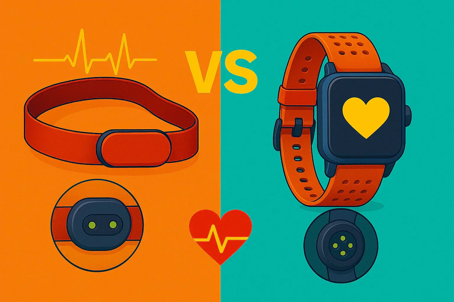 Smart Rate Correa para el pecho versus reloj inteligente: ¿qué monitor de frecuen ...