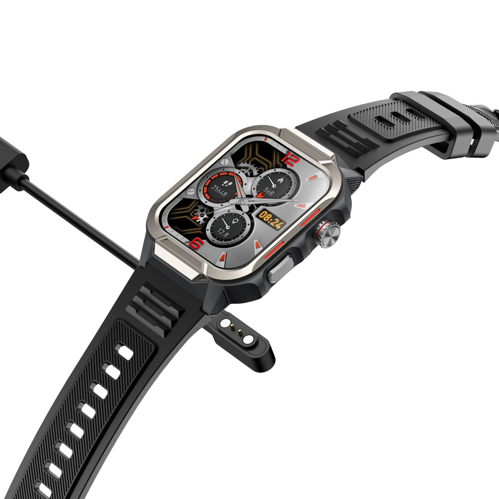 Runmefit ARMOR Outdoor Smart Watch - With Space Gray Frame