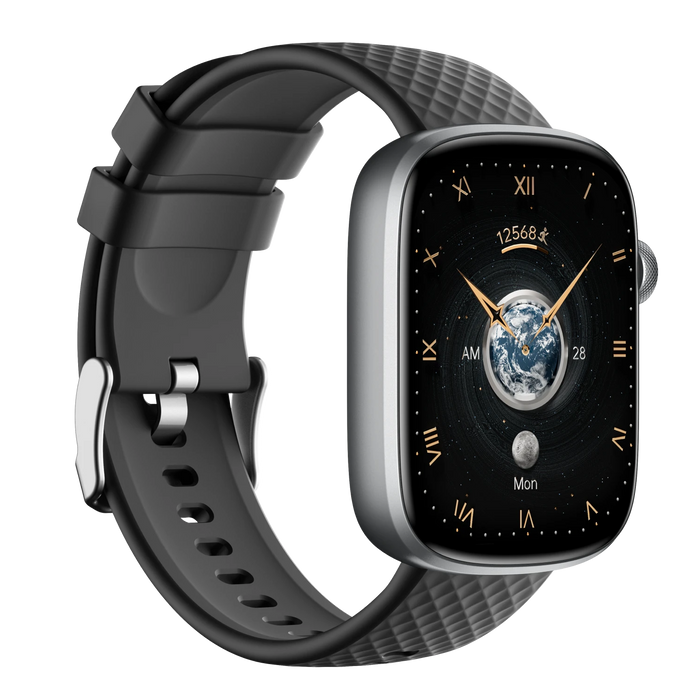 <tc>Runmefit</tc> GTS8 AMOLED Smart Watch – Lederarmband