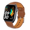 Runmefit GTS7 Pro Smart Sports Watch - Leather Strap