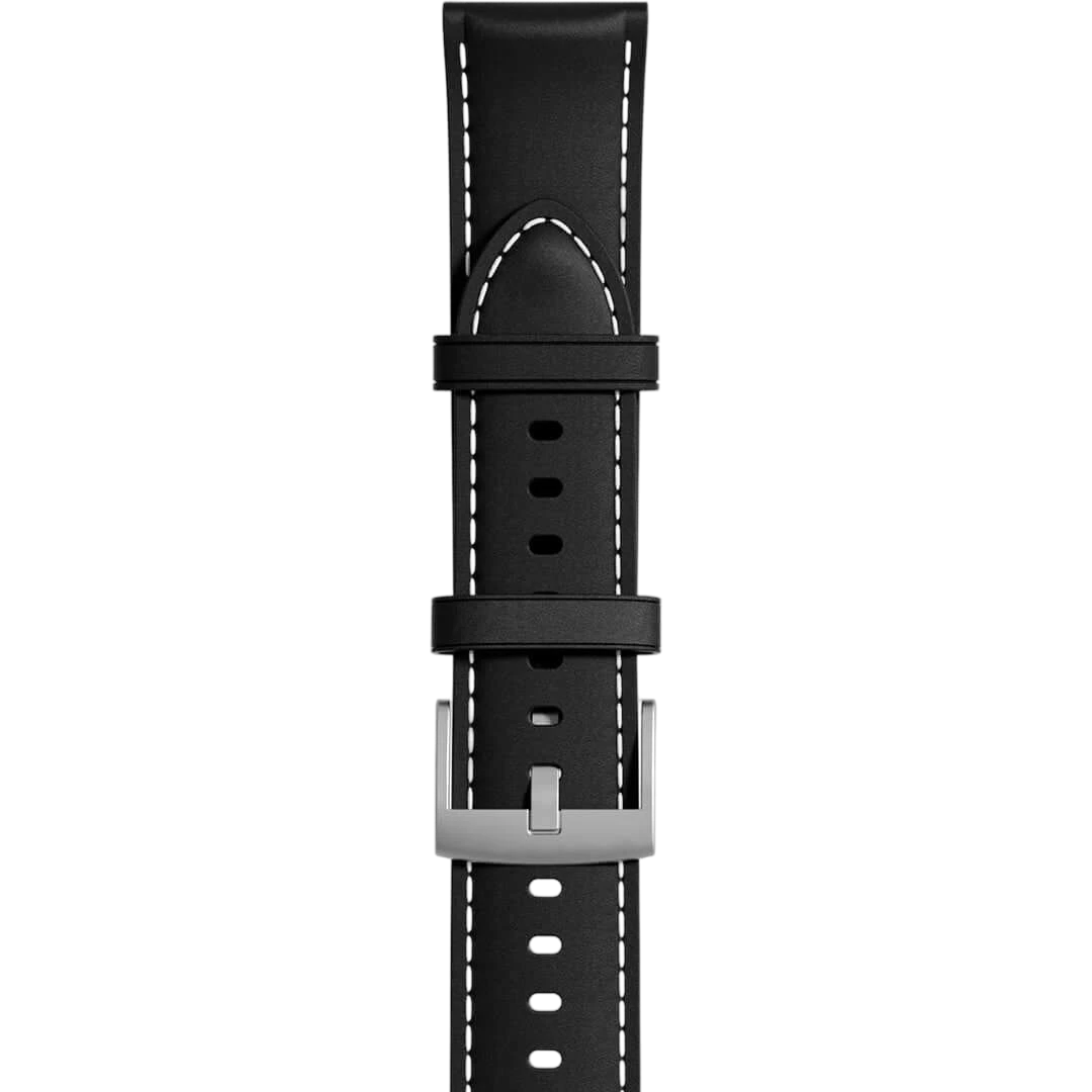 Bracelet en cuir de remplacement pour montre intelligente Runmefit, largeur 22 mm