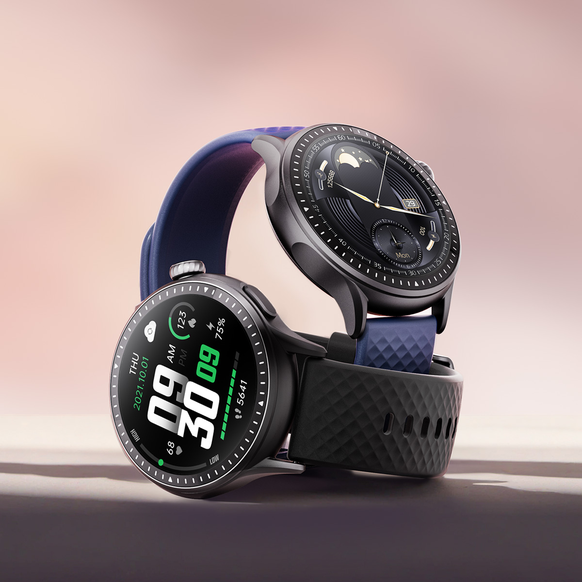 <tc>Runmefit</tc> Reloj deportivo inteligente GTR3 AMOLED - Edición para mujer