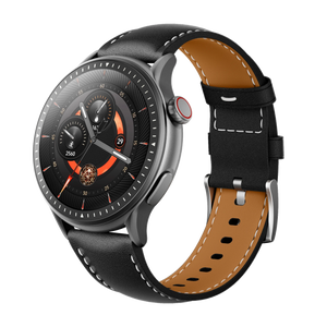 <tc>Runmefit</tc> Reloj deportivo inteligente GTR3 AMOLED con correa de cuero