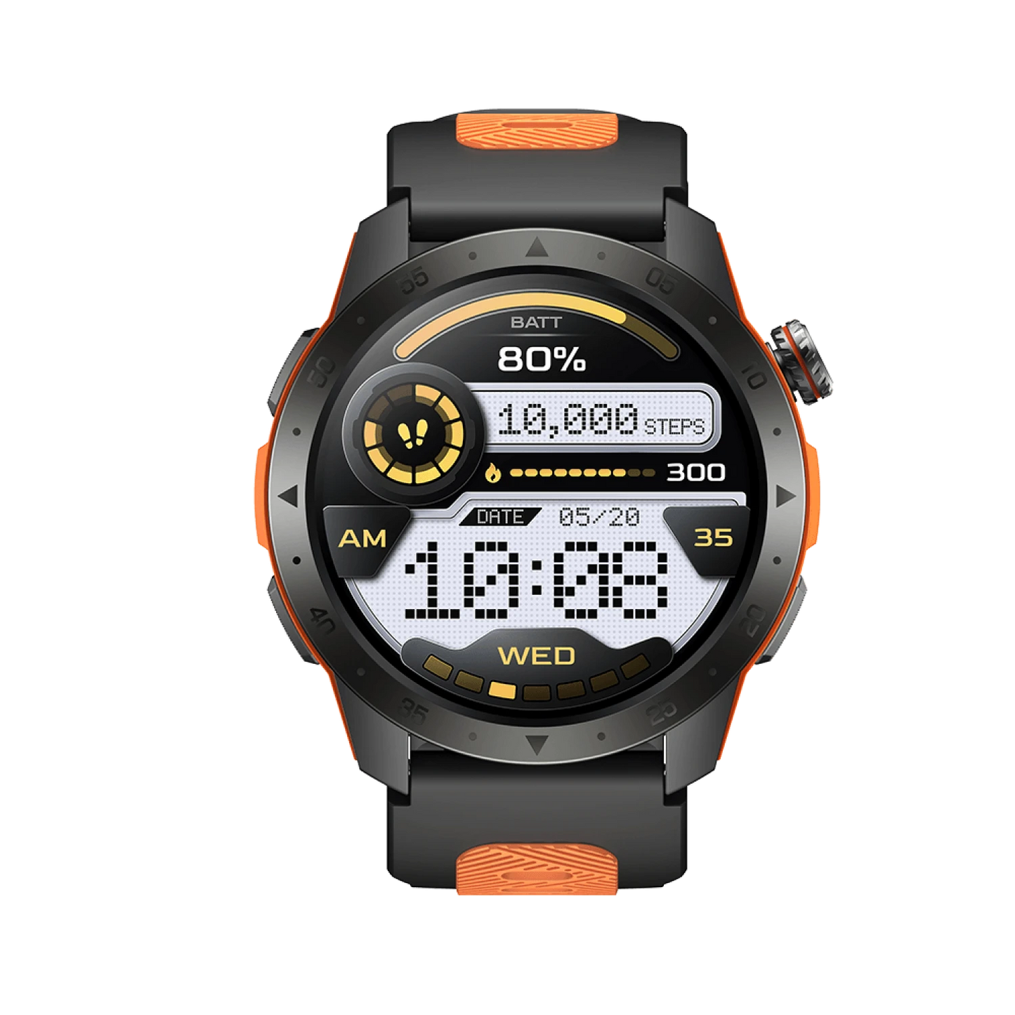 <tc>Runmefit</tc> Reloj inteligente para exteriores con GPS GTX2: salud, actividad física y seguimiento GPS