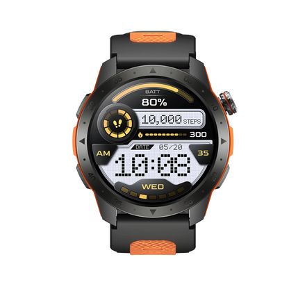 <tc>Runmefit</tc> Relógio inteligente GTX2 GPS Outdoor - Saúde, condicionamento físico e rastreamento por GPS