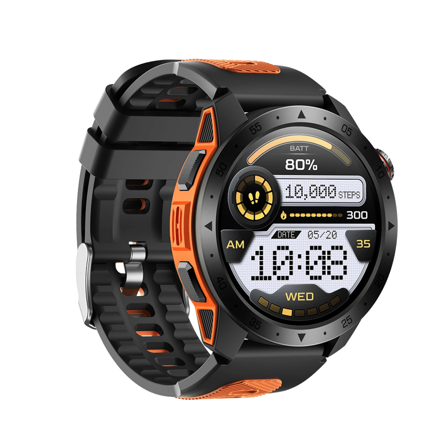 <tc>Runmefit</tc> Reloj inteligente para exteriores con GPS GTX2: salud, actividad física y seguimiento GPS