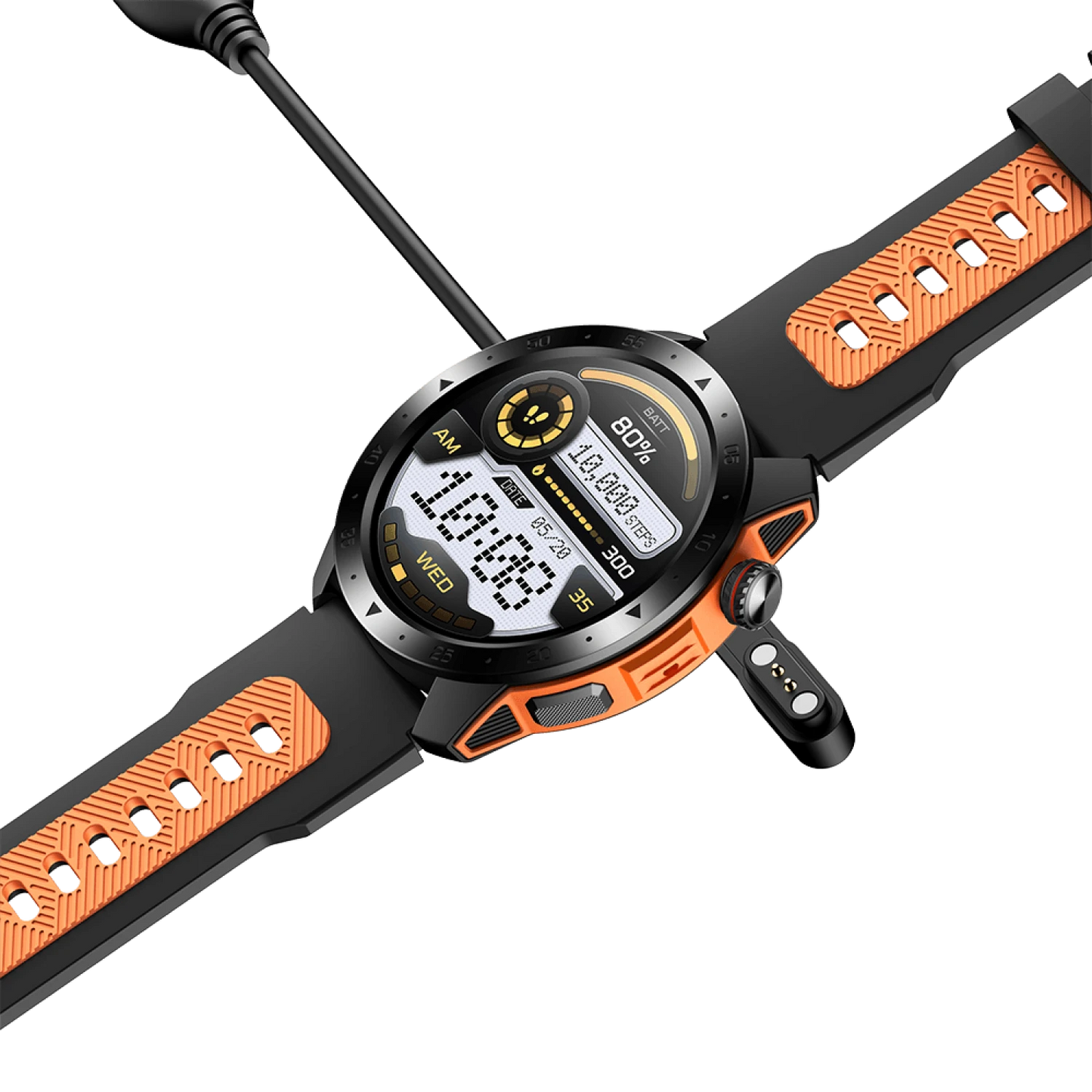 <tc>Runmefit</tc> Montre connectée d'extérieur GPS GTX2 - Santé, forme physique et suivi GPS