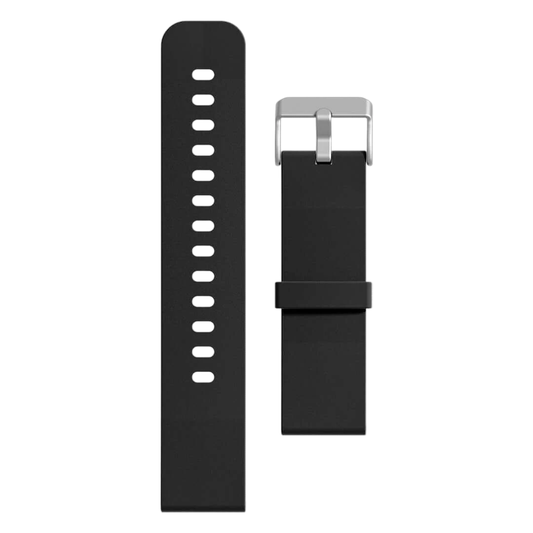 Bracelet en silicone de remplacement pour montre intelligente Runmefit, largeur 22 mm