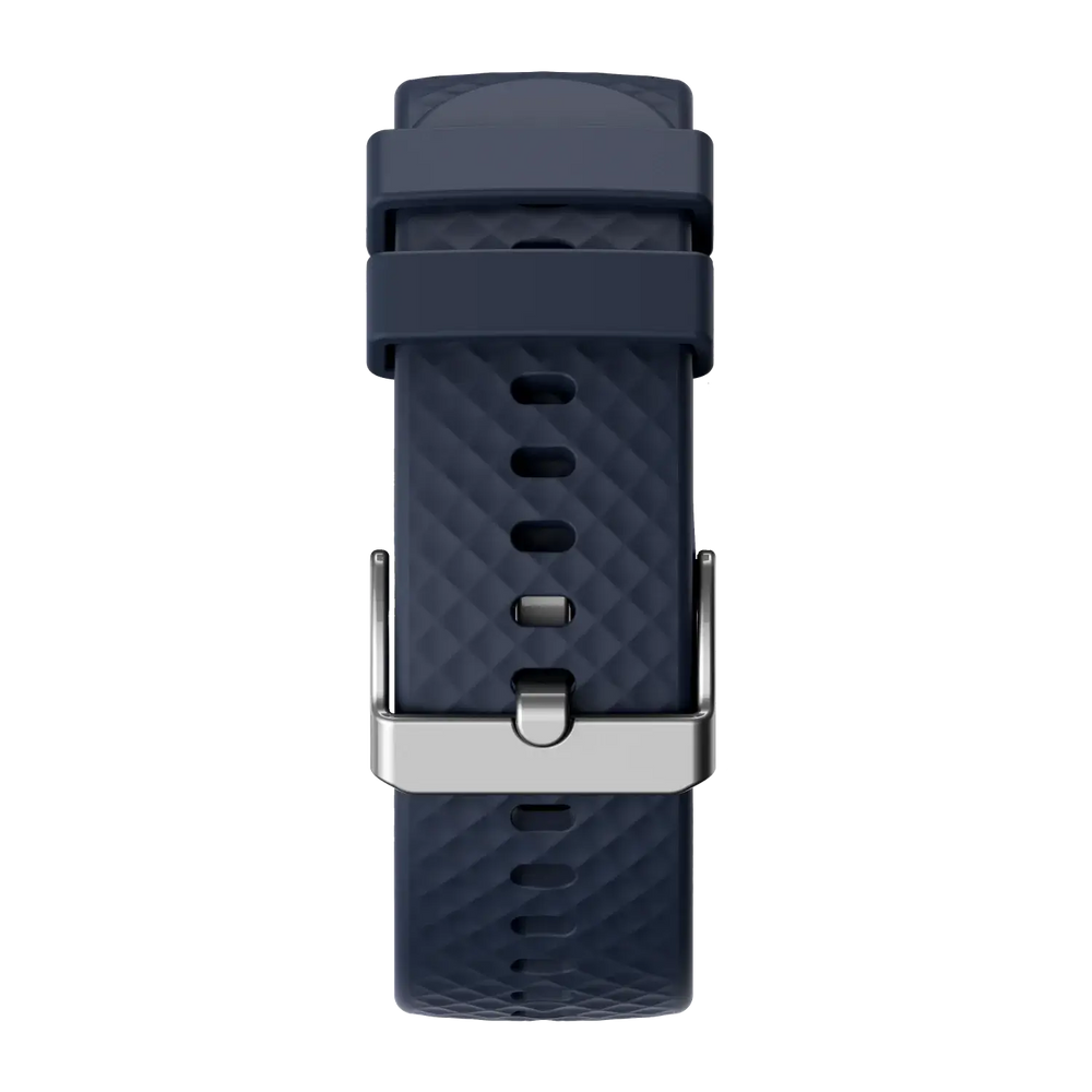 Banda de silicona ondulada de repuesto para <tc>Runmefit</tc> Reloj inteligente, 22 mm de ancho